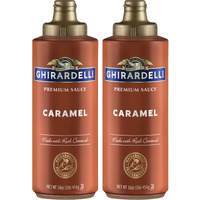 Ghirardelli Caramel Flavored Sauce 16 Oz. Squeeze Bottle (Pack Of 2)