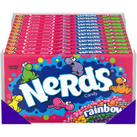 Nerds Candy, Rainbow, 5 Ounce Movie Theater Candy Boxes (Pack Of 12)