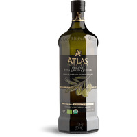 Atlas 1 Lt Cold Press Extra Virgin Olive Oil With Polyphenol Rich From Morocco | Newly Harvested Unprocessed From One Single Family Farm | Moroccan Organic Evoo Trusted By Michelin Star Chefs