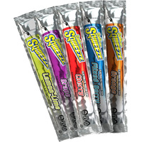 Sqwincher Sqweeze Low Sodium Electrolyte Freezer Pops, 5 Flavor Variety Pack - Lemon Lime, Grape, Cherry, Mixed Berry, Orange, (50 Total Freezer Pops)