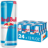 Red Bull Sugar Free Energy Drink, 12 Fl Oz, 24 Cans (6 Packs Of 4)