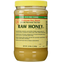 Ys Eco Bee Farms Raw Honey - Raw, Unfiltered, Unpasteurized - Kosher (3 Lb (2 Pack))