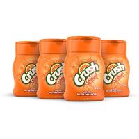 Crush, Orange, Liquid Water Enhancer - New, Better Taste! (4 Bottles, Makes 96 Flavored Water Drinks) - Sugar Free, Zero Calorie