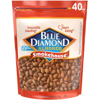 Blue Diamond Almonds Smokehouse Flavored Snack Nuts, 40 Oz Resealable Bag (Pack Of 1)