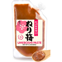 Umeboshi - Japanese Pickled Plums Paste, Using The Premier Brand ""Kishu Nanko-Ume"" 100%, Vegan, Allergen & Additive-Free
