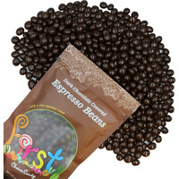 Dark Chocolate Covered Roasted Espresso Coffee Beans 2 Pound