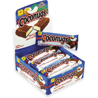 Nugs Recreo Chocolate Bar Candy With Peanuts And Milky Caramel (Coco Nugs)