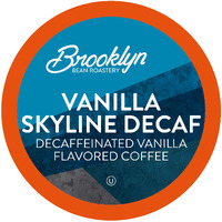 Brooklyn Beans Coffee Pods, Vanilla Skyline Decaf, Compatible With K Cup Brewers Including 2.0, 40 Count