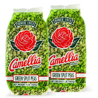 Camellia Brand Dried Green Split Peas, 1 Pound (Pack Of 2)