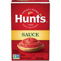 Hunt's Tomato Sauce Carton, 14.8 Oz, 12 Pack