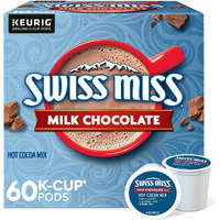 Swiss Miss Milk Chocolate Hot Cocoa, Keurig Single-Serve K-Cup Pods, 60 Count (6 Packs Of 10)
