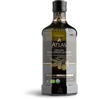 Atlas Organic Cold Pressed Moroccan Extra Virgin Olive Oil, Polyphenol Rich | Evoo From Morocco, Newly Harvested Unprocessed From One Single Family Farm | Trusted By Michelin Star Chefs | 500 Ml