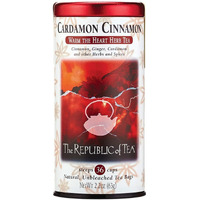 The Republic Of Tea Cardamon Cinnamon Herbal Tea, 36-Count