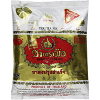 Number One Extra Gold Premium Thai Tea Mix Fine Loose Leaves For Iced Tea, Milk Tea Or Boba Tea, Traditional Brand From Thailand With Stronger, Bolder Taste Than Regular Thai Tea (14 Oz Bag)