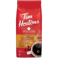 Tim Hortons 100% Colombian Dark Medium Roast Fine Grind Coffee 300G