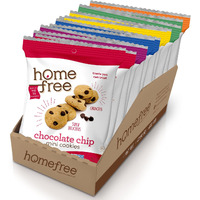 Homefree Mini Cookies Variety Pack, Gluten Free, Nut Free, Vegan, Cookie Snack Packs, School Safe And Allergy Friendly Snack (Pack Of 10)