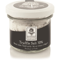Selezione Tartufi Black Truffle Sea Salt 10% - Truffle Salt For Finishing & Cooking (3.5 Ounces)