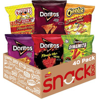 Frito Lay Fiery Mix Variety Pack, (Pack Of 40)