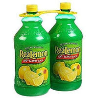 Realemon, Juice 100% Lemon Conctrt - 48 Fl Oz (Pack Of 2)