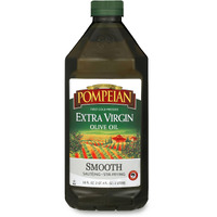 Pompeian Smooth Extra Virgin Olive Oil, First Cold Pressed, Mild And Delicate Flavor, Perfect For Sauteing & Stir-Frying, 68 Fl Oz