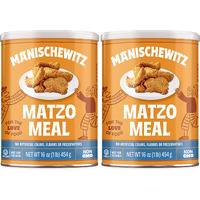 Manischewitz Matzo Meal Daily Canister, 1 Pound (Pack Of 2)