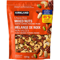 Kirkland Signature Unsalted Mixed Nuts, 40 Oz