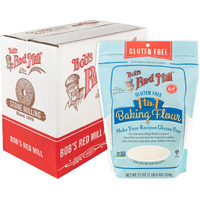 Bob's Red Mill Gluten Free 1-To-1 Baking Flour, 22 Ounce (Pack Of 4)