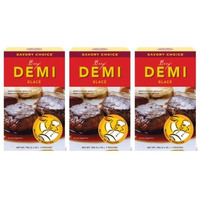Savory Choice Beef Demi Glace Reduction Sauce Packet 75Gr (Pack Of 3)
