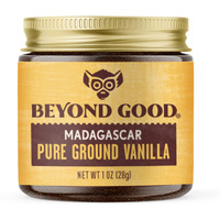 Pure Ground Vanilla Powder | Pure Madagascar Grade A Ground Vanilla Beans For Bakers, Chefs, Ice Cream Makers, And Home Cooks | Beyond Good Vanilla