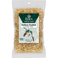 Eden Daikon Radish, Sun Dried And Finely Sliced, Traditionally Made In Japan, 3.5 Oz