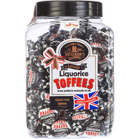 Walkers Liquorice Toffee 1.25Kg Jar
