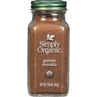 Simply Organic Garam Masala, 3-Ounce Jar, Northern Indian Spice Blend, Richly Spicy But Not Hot, Kosher, Non Eto