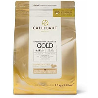 Callebaut Finest Belgian Gold Chocolate With 30.4% Cacao And 28.3% Milk, 88.16 Oz