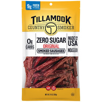Tillamook Country Smoker Keto Friendly Zero Sugar Smoked Sausages, Original, 10 Ounce