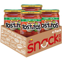 Tostitos, Medium Chunky Salsa, 15.5 Ounce (Pack Of 4)