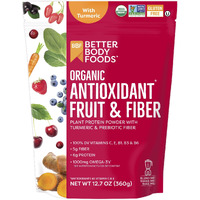 Betterbody Foods Organic Antioxidant Fruit And Fiber Superfood Blend, 12.7 Ounce, Powder