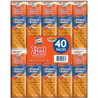 Lance Toast Chee Peanut Butter Crackers, 2 Pack Of 20 (40 Ct.)