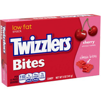Twizzlers Bites Cherry Candy Boxes, 5 Oz (12 Count)