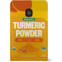 Fgo Organic Turmeric Powder W/Curcumin, From India, 16Oz, Packaging May Vary (Pack Of 1)