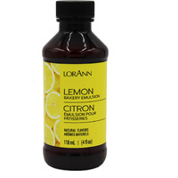 Lorann Oils Lemon Bakery Emulsion: Tangy Lemon Essence, Perfect For Amplifying Citrus Tones In Cakes, Cookies & Desserts, Gluten-Free, Keto-Friendly, Lemon Extract Alternative Essential For Your Kitchen