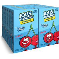 Jolly Rancher Singles To Go Drink Mix - Chery Flavored Powder Packets - 12 Boxes With 6 Packets In Each Box - 72 Total Servings - 72 Count - Enjoy Anywhere And Anytime With Friends And Family