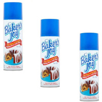 Baker's Joy The Original No-Stick Baking Spray With Flour, 5 Oz (Pack Of 3)