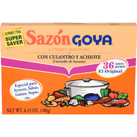 Goya Foods Saz  N Seasoning With Coriander & Annatto, 6.33 Ounce (Pack Of 1)