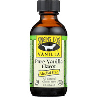 Singing Dog Vanilla, Pure Vanilla Flavor, Alcohol Free, Farm Grown , 2 Fl Oz