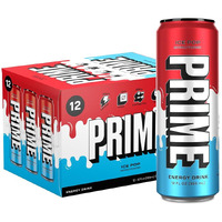 Prime Energy Ice Pop | Zero Sugar Energy Drink | Preworkout Energy | 200Mg Caffeine With 355Mg Of Electrolytes And Coconut Water For Hydration| Vegan | Gluten Free |12 Fluid Ounce | 12 Pack