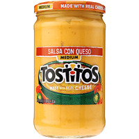 Tostitos Dip, Salsa Con Queso, Medium, 23Oz