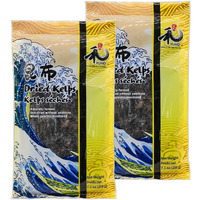 Yuho Kombu Dried Kelp 14.10 Oz Sun Dried No Preservatives No Sand, All Natural Wild Kombu 7.05 Oz Bag Pack Of 2