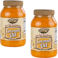 Golden Barrel Butter Flavored Coconut Oil (32 Oz.) 2 Pack