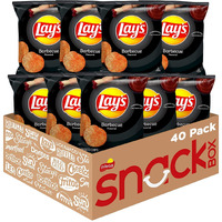 Lay's Potato Chips, Barbecue, 1 Ounce (Pack Of 40)
