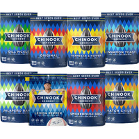Chinook Seedery Roasted Jumbo Sunflower Seeds - Keto Snacks, Gluten-Free, Non-Gmo, 8 Flavor Variety Pack 4 Oz (12-Pack)